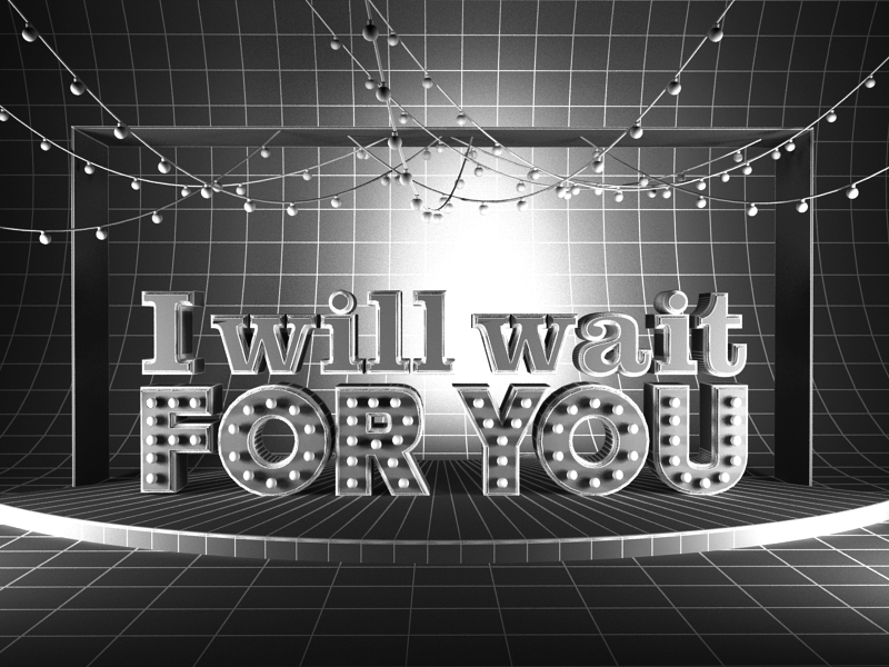 I will wait for you-1