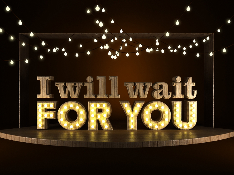 I will wait for you-0