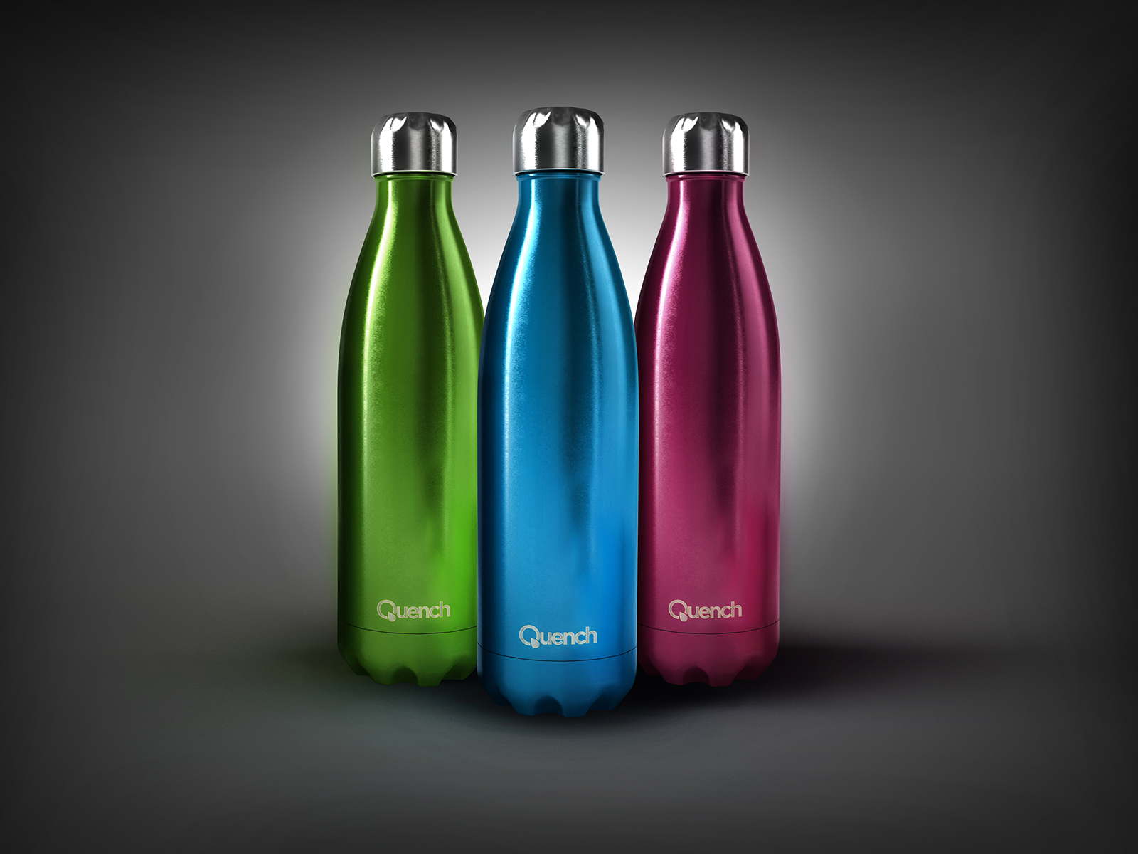 Quench – Metallic Water Bottle-5